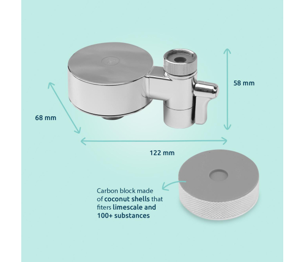 TAPP WATER Filtr do wody na kran EcoPro Compact Chrome - 1440141 - zdjęcie 5